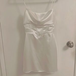 New Zara Corset Mini Dress